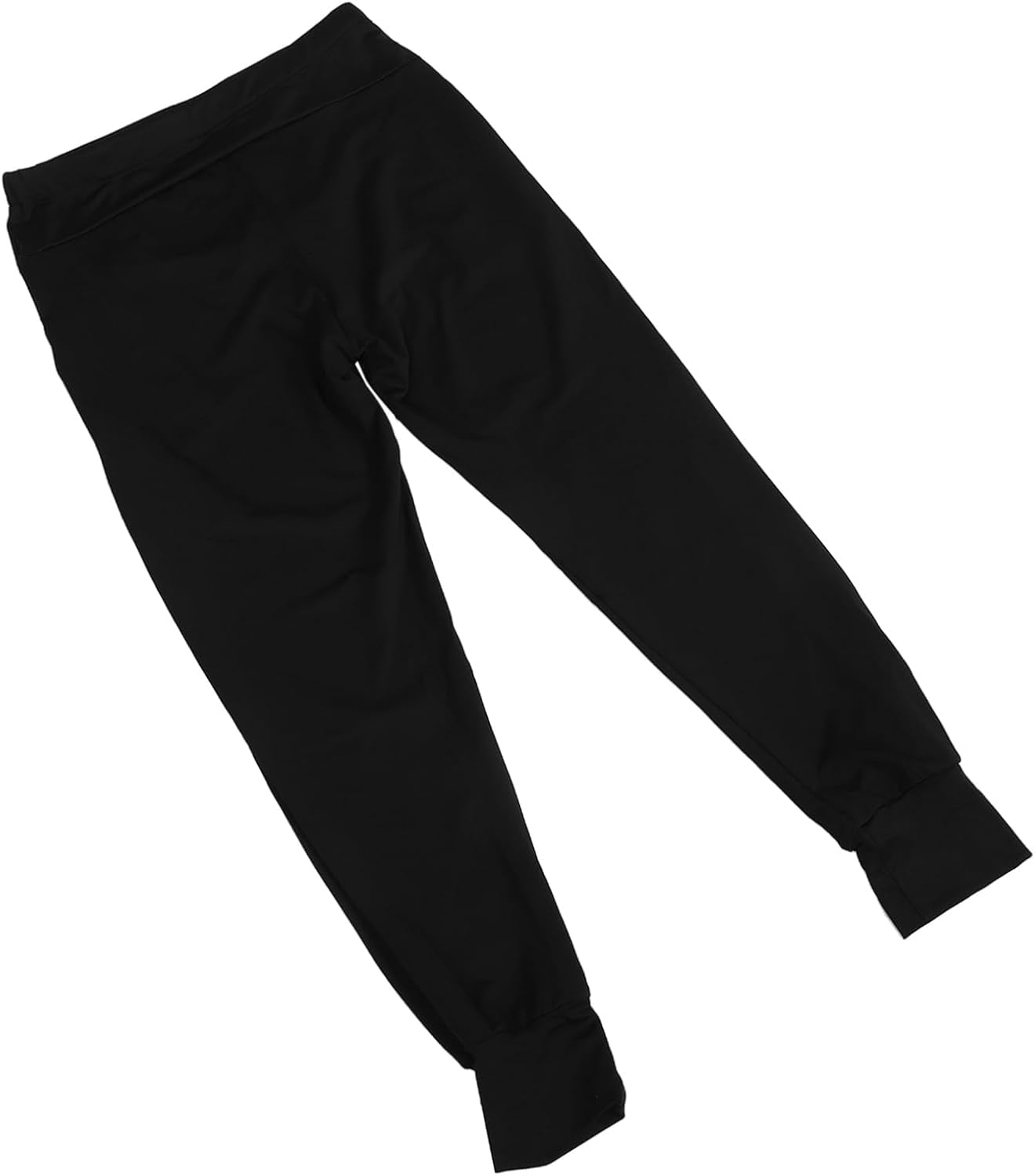 Maternity Yoga Pants Seamless High Waisted Workout Leggings Comfortable Maternity Trousers for Pregnancy Yoga and Lounge Black
