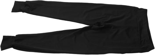 Maternity Yoga Pants Women Seamless High Waisted Leggings Pregnancy Workout Lounge Activewear Black L Size Comfortable Stretchable Gym Clothes