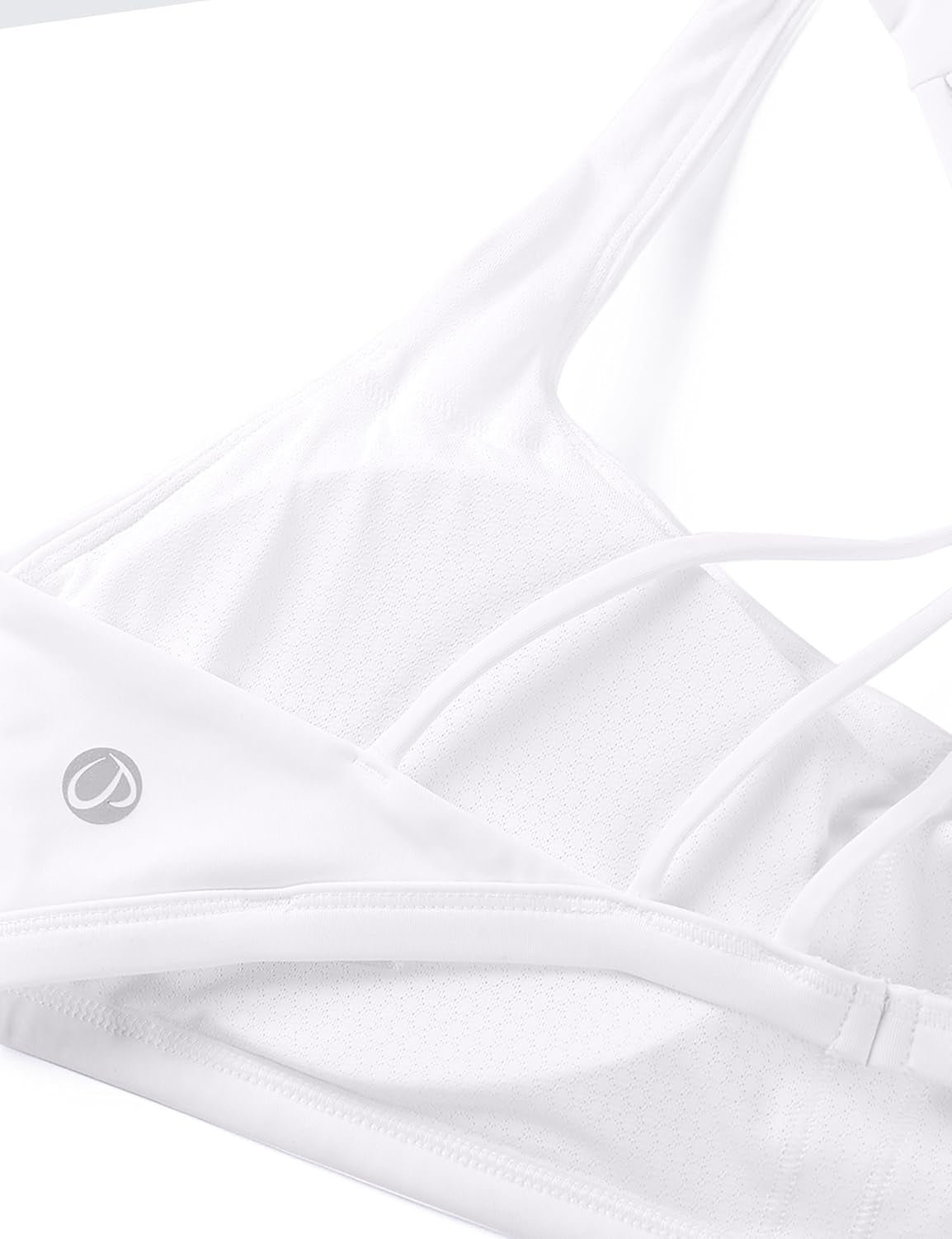 Women'S Removable Pads Yoga Top Cross Strappy Back Sports Bra